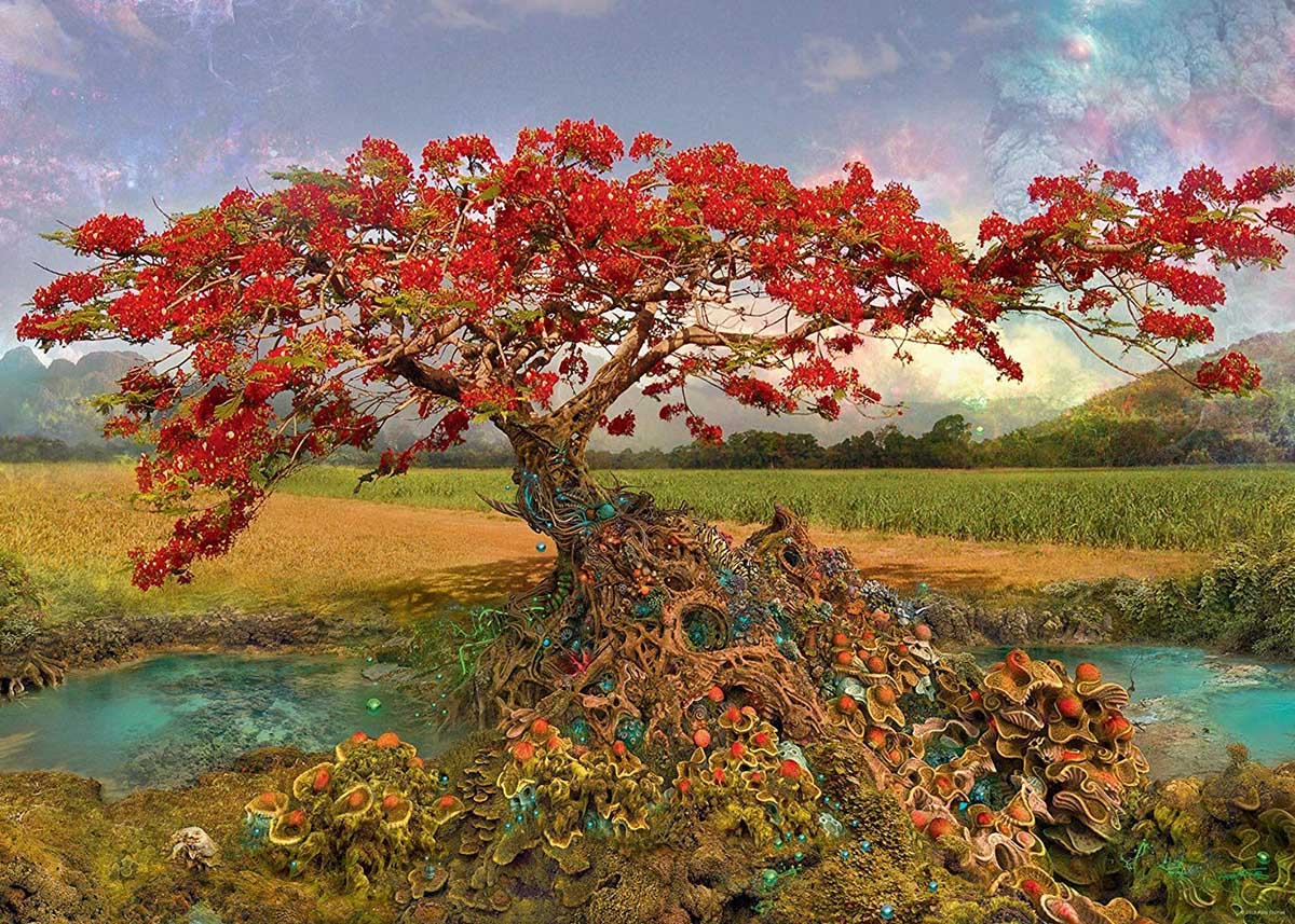 1000 pc Puzzle -Enigma Trees, Strontium Tree
