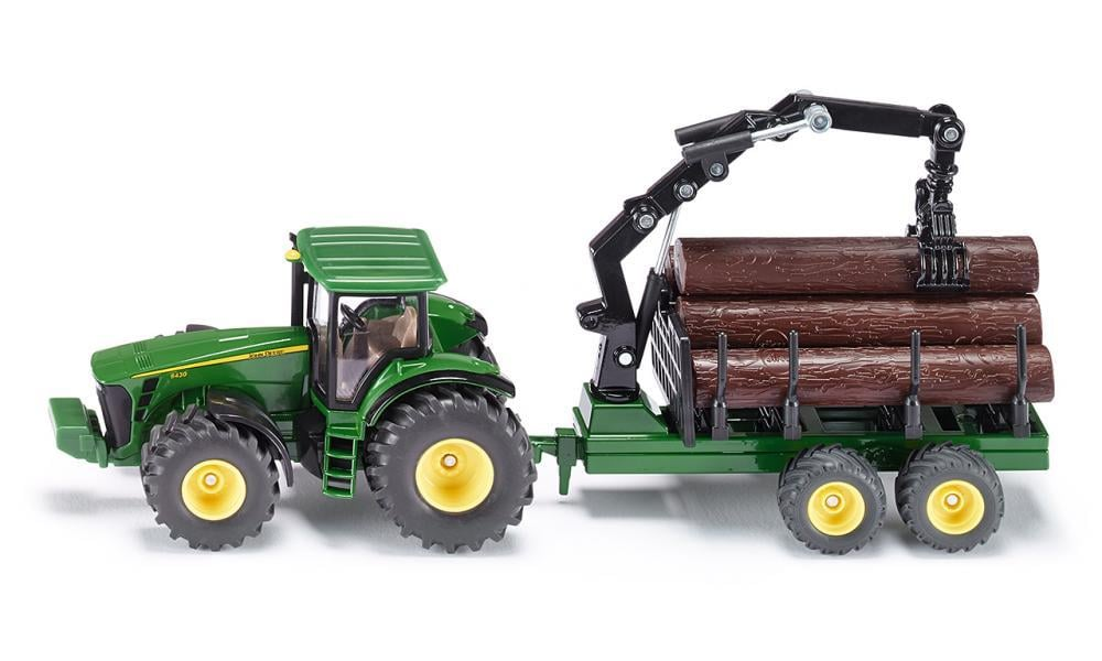 1954 Tractor with Forestry Trailer