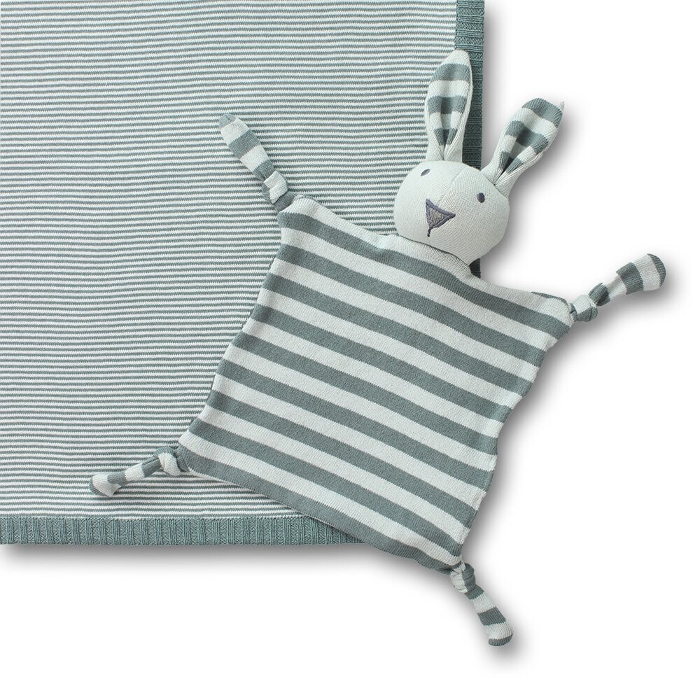 Little Bunny Comforter - Sage