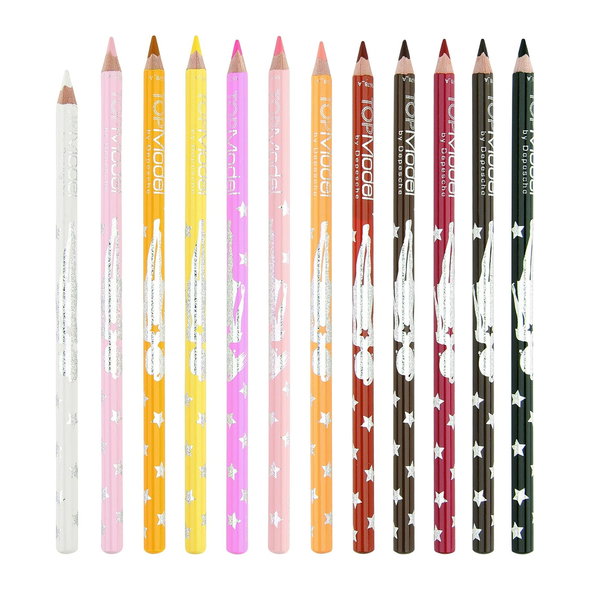 TOPModel Colouring Pencil Set - Natural Colours