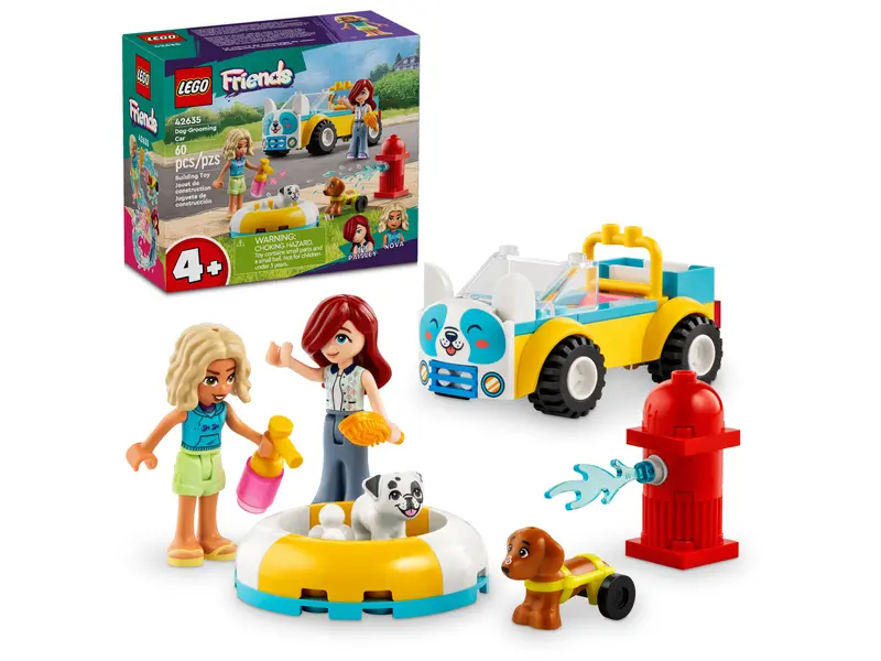 Dog Grooming Car Lego 42635