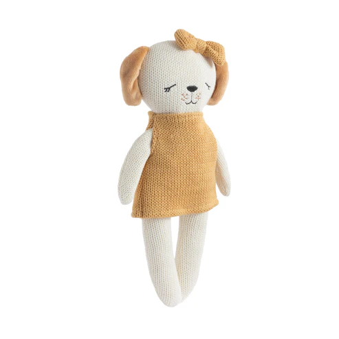 Paula the Puppy Knitted Toy
