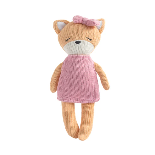 Frankie the Fox Knitted Toy