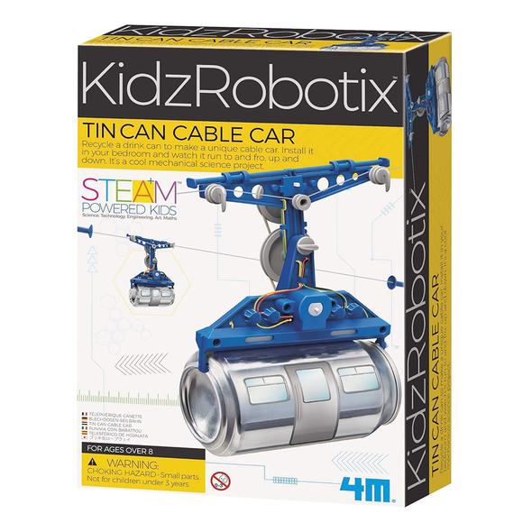 KidzRobotix - Tin Can Cable Car