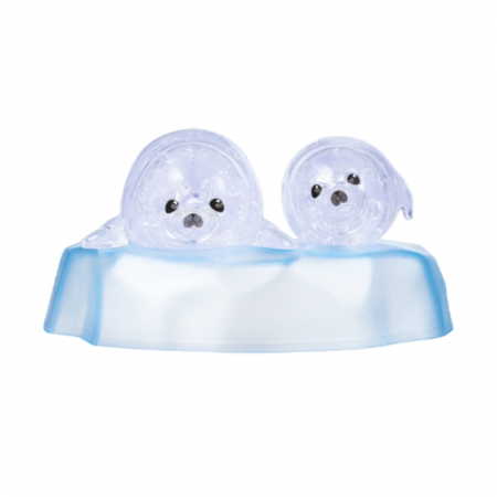 42 pc Crystal Puzzle - Baby Seals