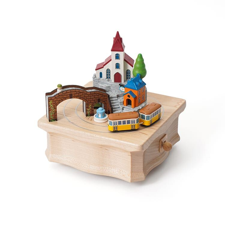 Town Train Music Box