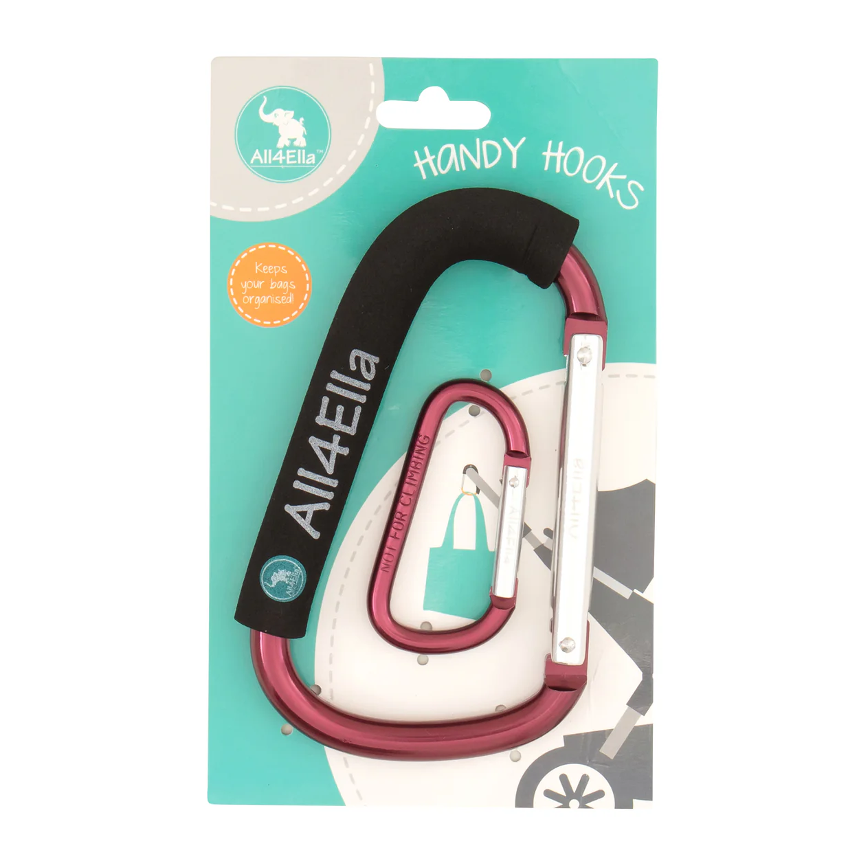 Handy Hooks - Burgundy