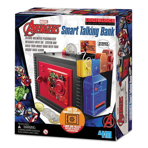Logiblocs - Marvel Avengers Smart Talking Bank