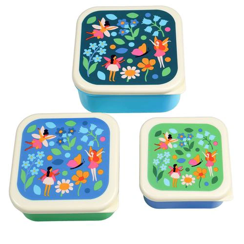 Snack Boxes Set of 3 - Fairy