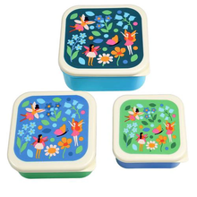 Snack Boxes Set of 3 - Fairy