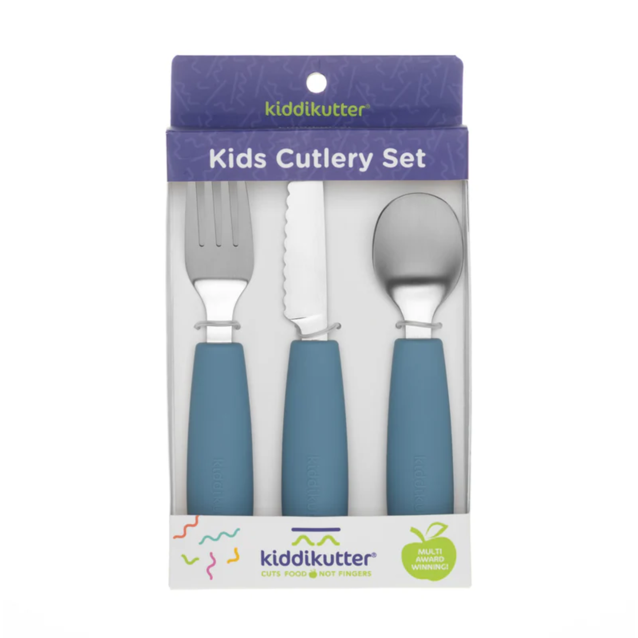 Kids Cutlery Set - Sky Blue