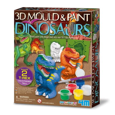 Mould & Paint - 3D Dinosaurs