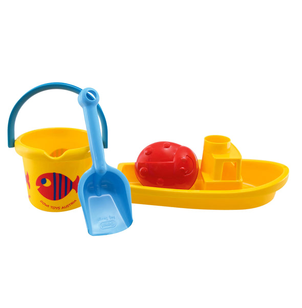 Sand Bucket Set - Boat and Spade