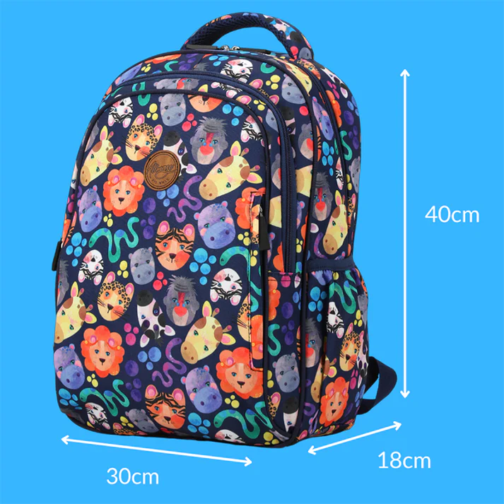 Alimasy Midsize Kids Backpack - Safari