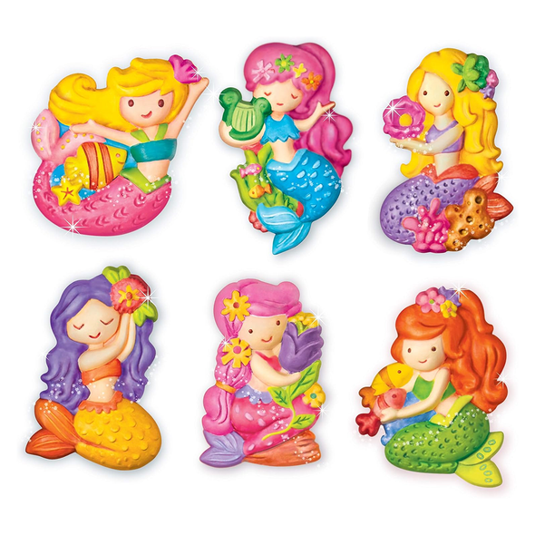 Mould & Paint - Glitter Mermaids
