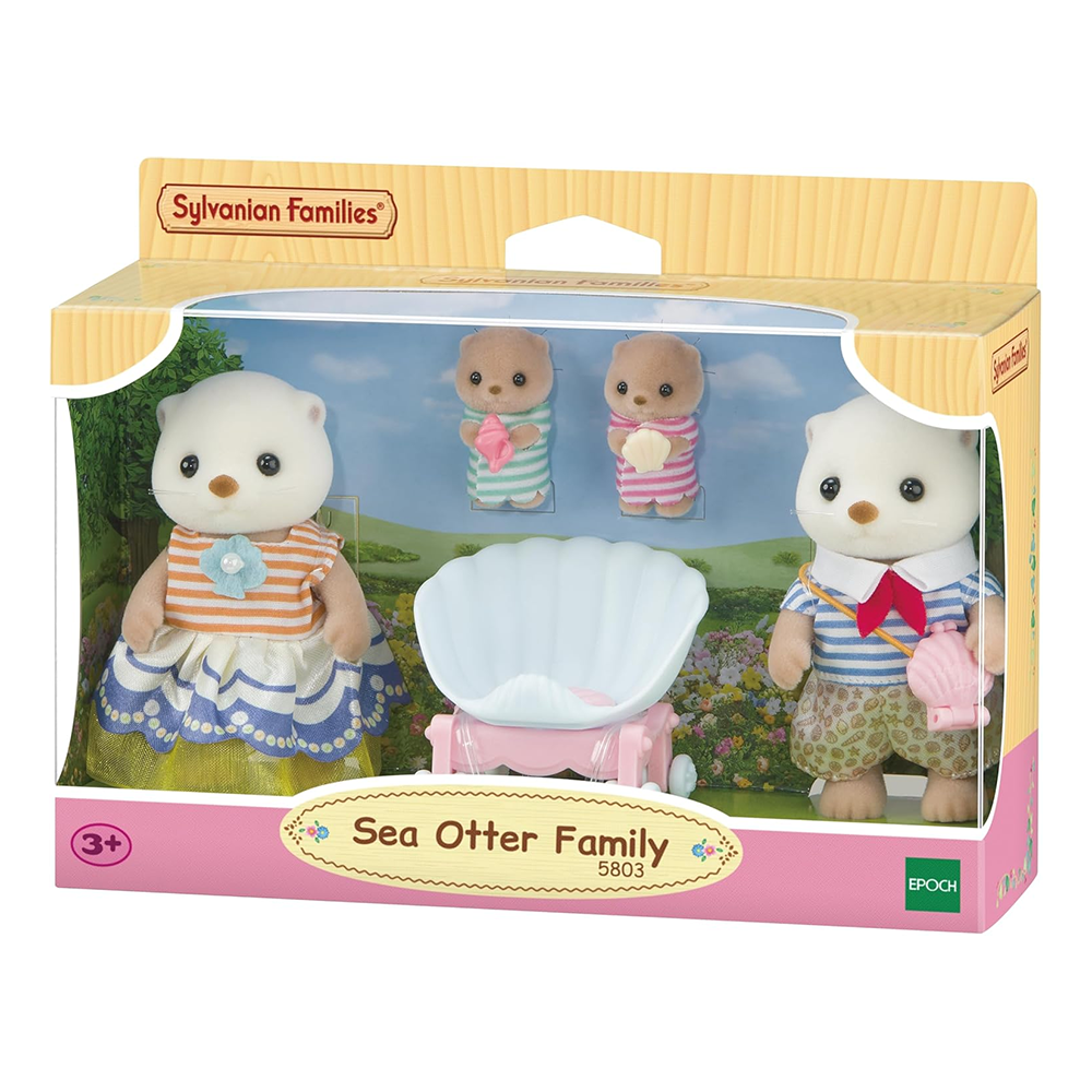 Sea Otter Family
