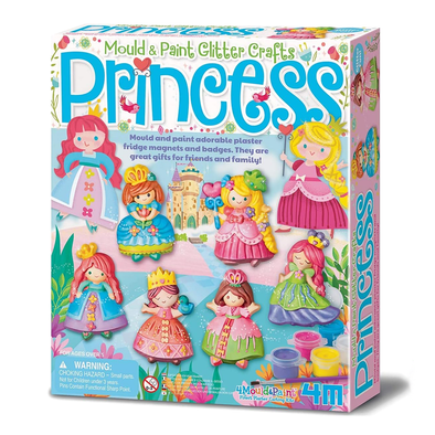 Mould & Paint - Glitter Princesses