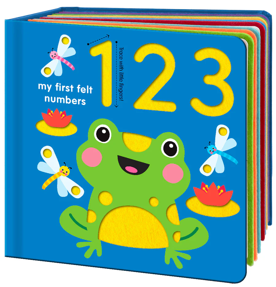 Chunky Felt Book - 1, 2, 3 My First Numbers