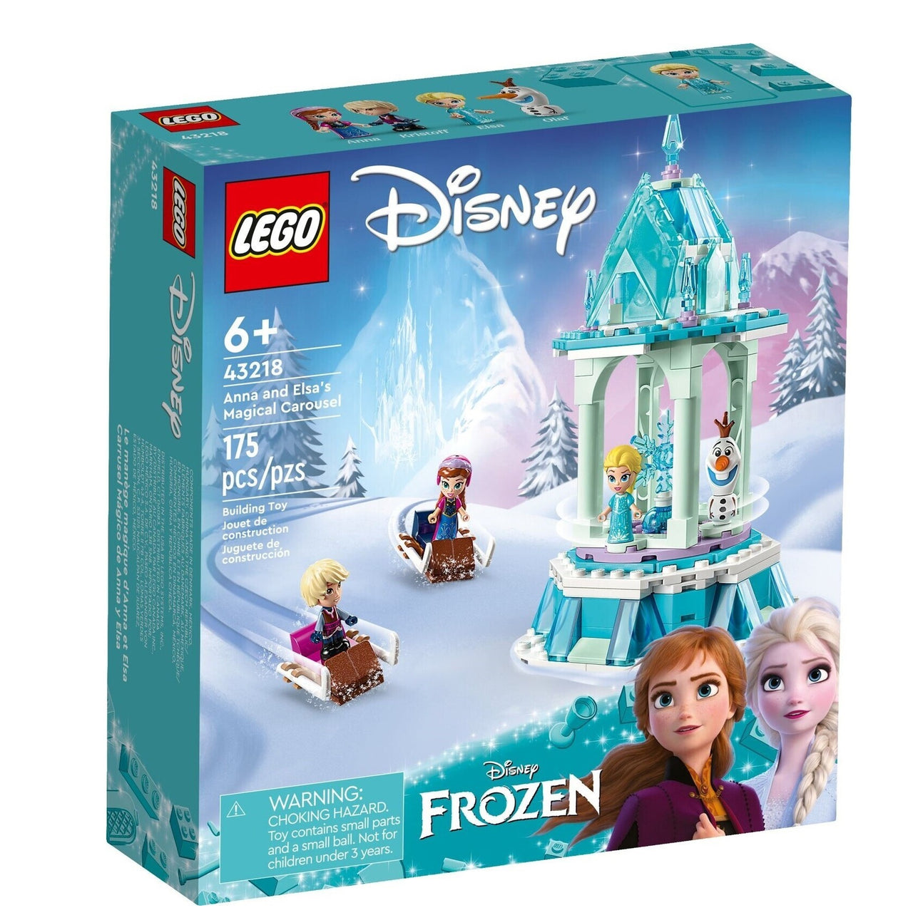 LEGO Anna and Elsa's Magical Carousel 43218