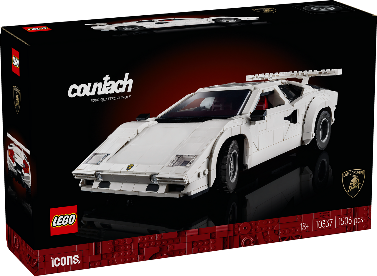 Lego Lamborghini Countach 5000 Quattrovalvole 10337