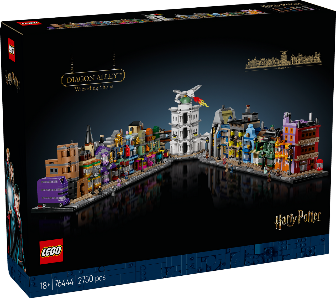 Diagon Alley Wizarding Shops - 76444