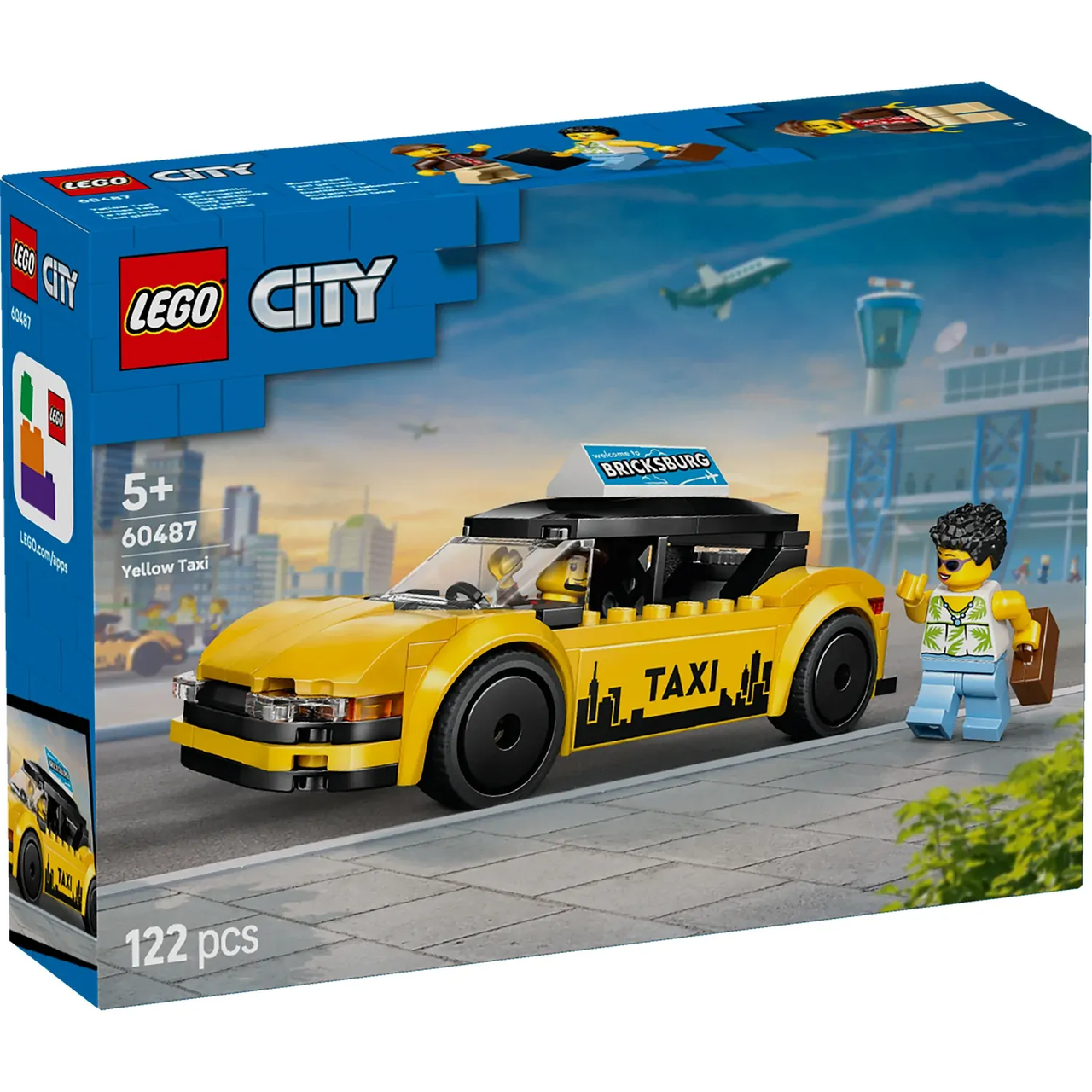 Yellow Taxi Lego 60487