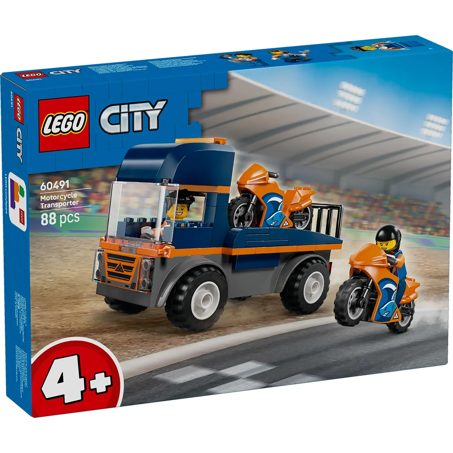 Motorcycle Transporter Lego 60491