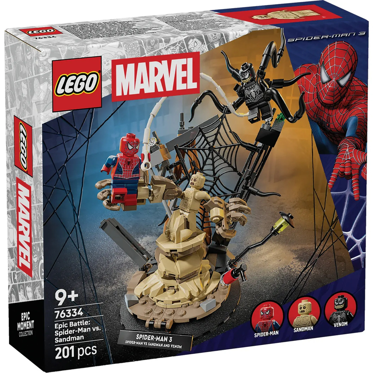 Epic Battle: Spider-Man vs. Sandman Lego 76334