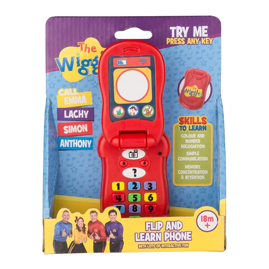 The Wiggles Flip and Learn Phone