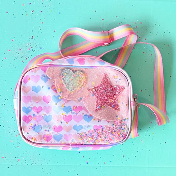 Shoulder Bag Glitter - Pink