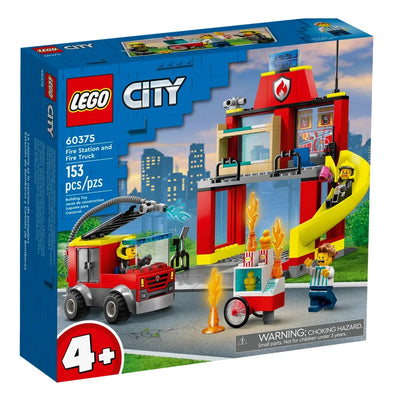 LEGO 60375 Fire Station and Fire Truck
