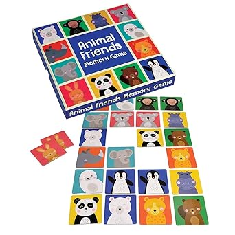 Animal Friends Memory Game