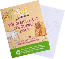 Toddler's First Colouring Book - Endangered Animals Adventure