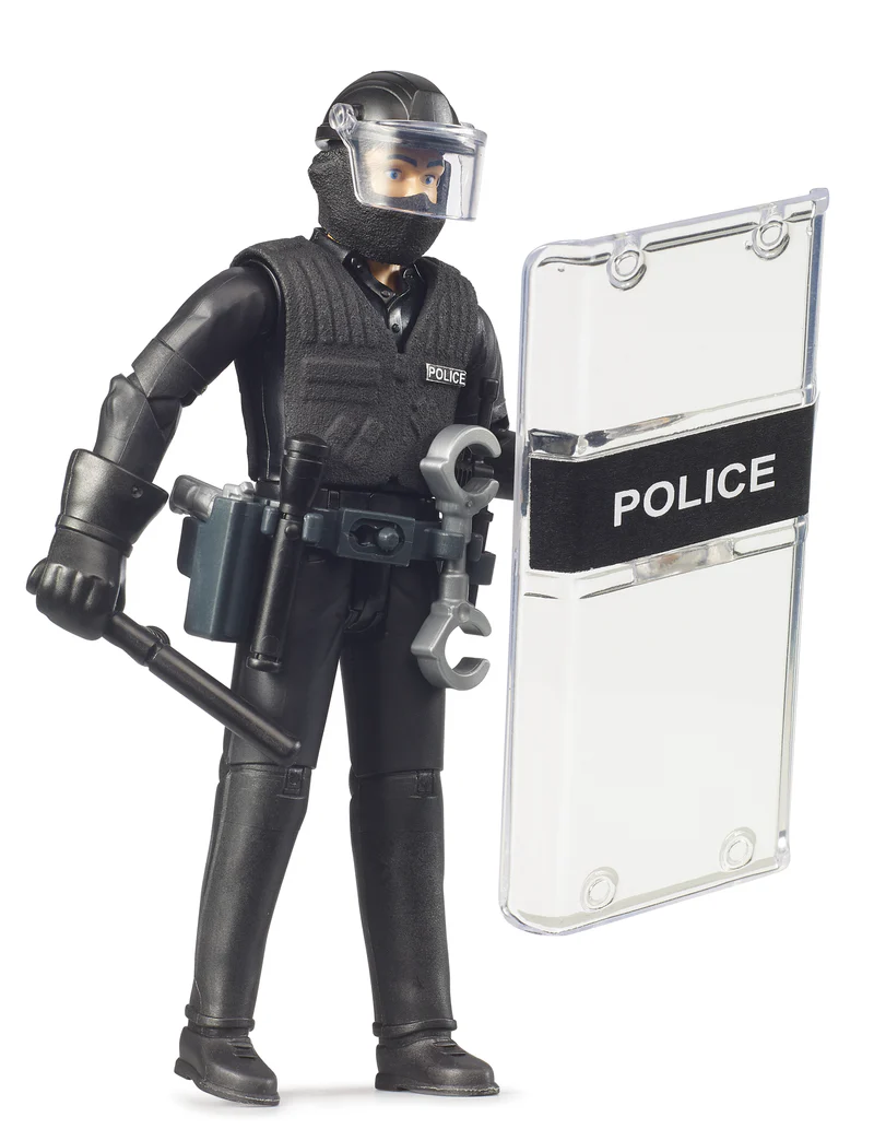 Bworld Emergency Police Special Forces Figure