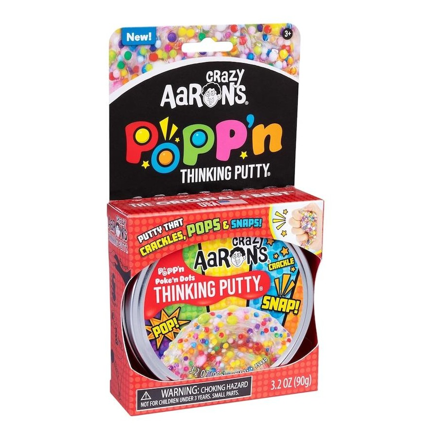 Thinking Putty Popp'n - Poke'n Dots 90g Tin