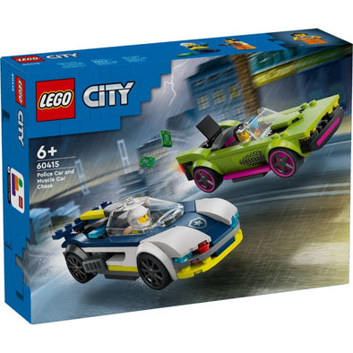LEGO CITY - 60415 Police Car and Muscle Car Chase