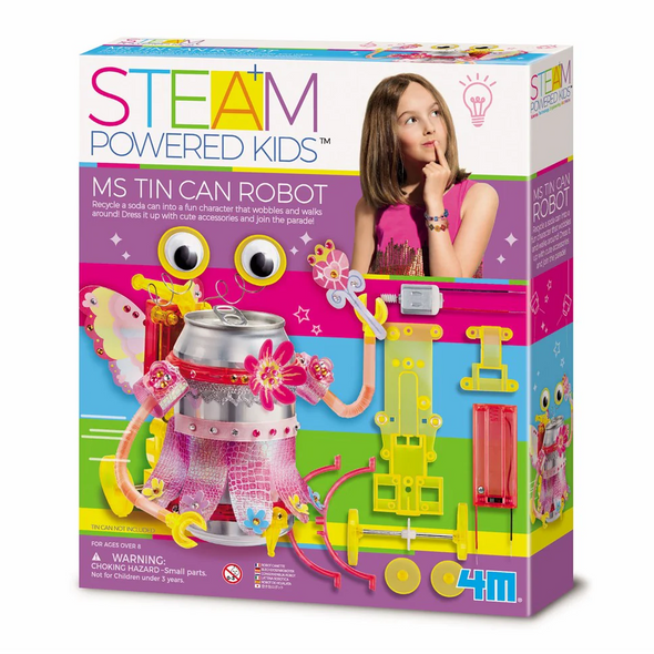 STEAM Powered Kids - Ms Tin Can Robot