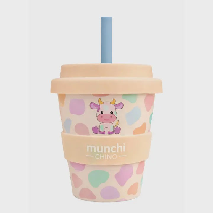 Babychino Cup with Straw - Mini Moo