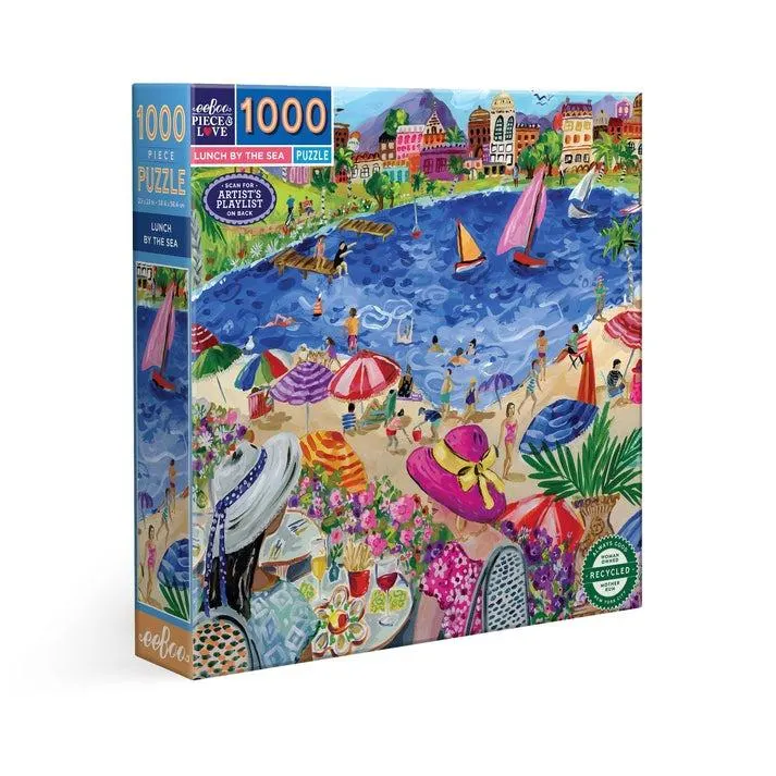 1000 pc Puzzle - Lunch by the Sea