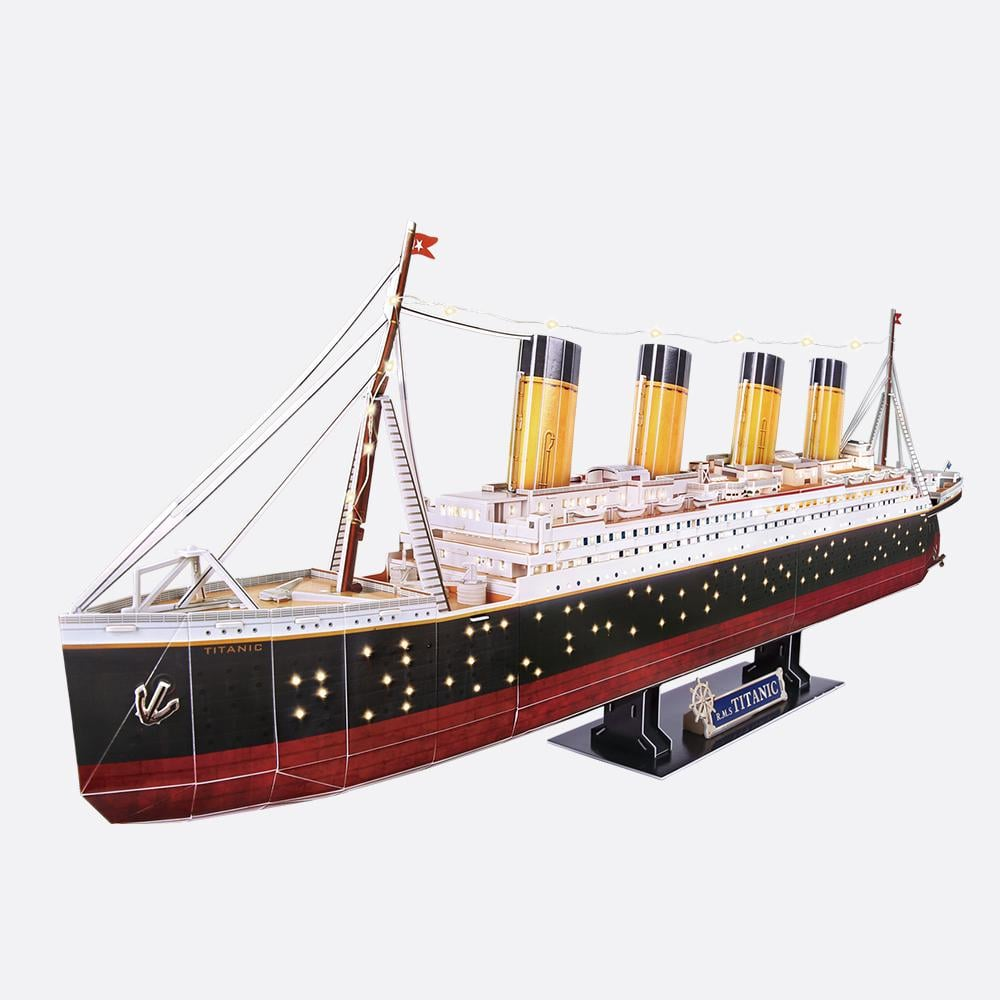 Titanic 3D Puzzle with LED