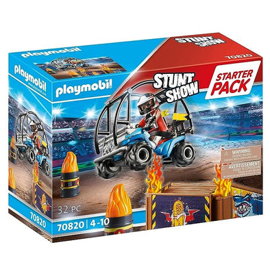 Playmobil Stuntshow Quad with Fire Ramp Starter Pack 70820