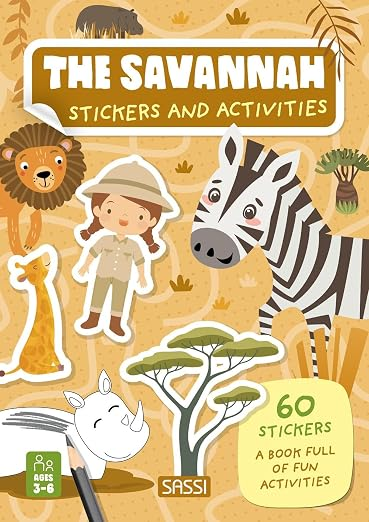 Sticker and Activities Book -The Savannah