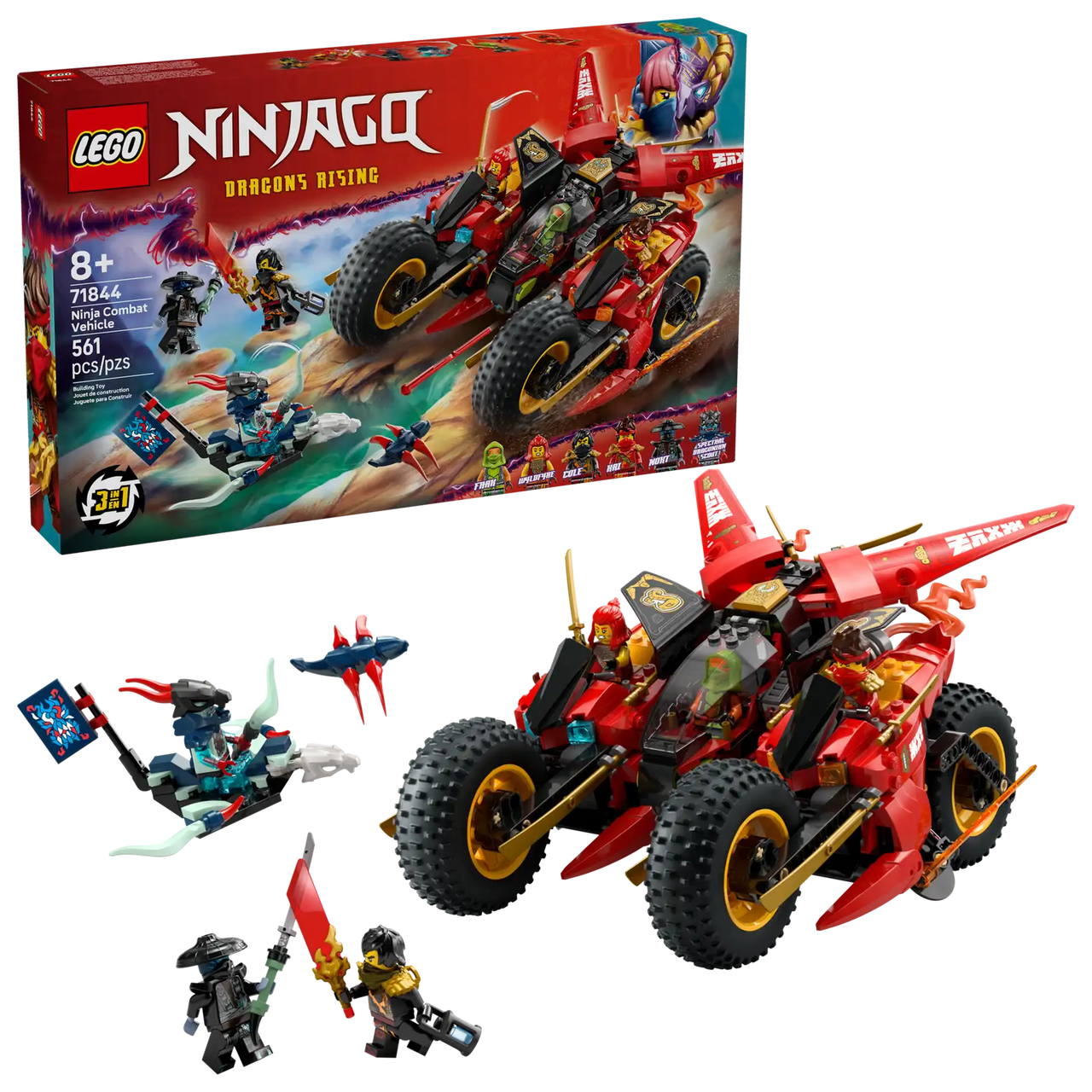 Ninja Combat Vehicle Lego 71844
