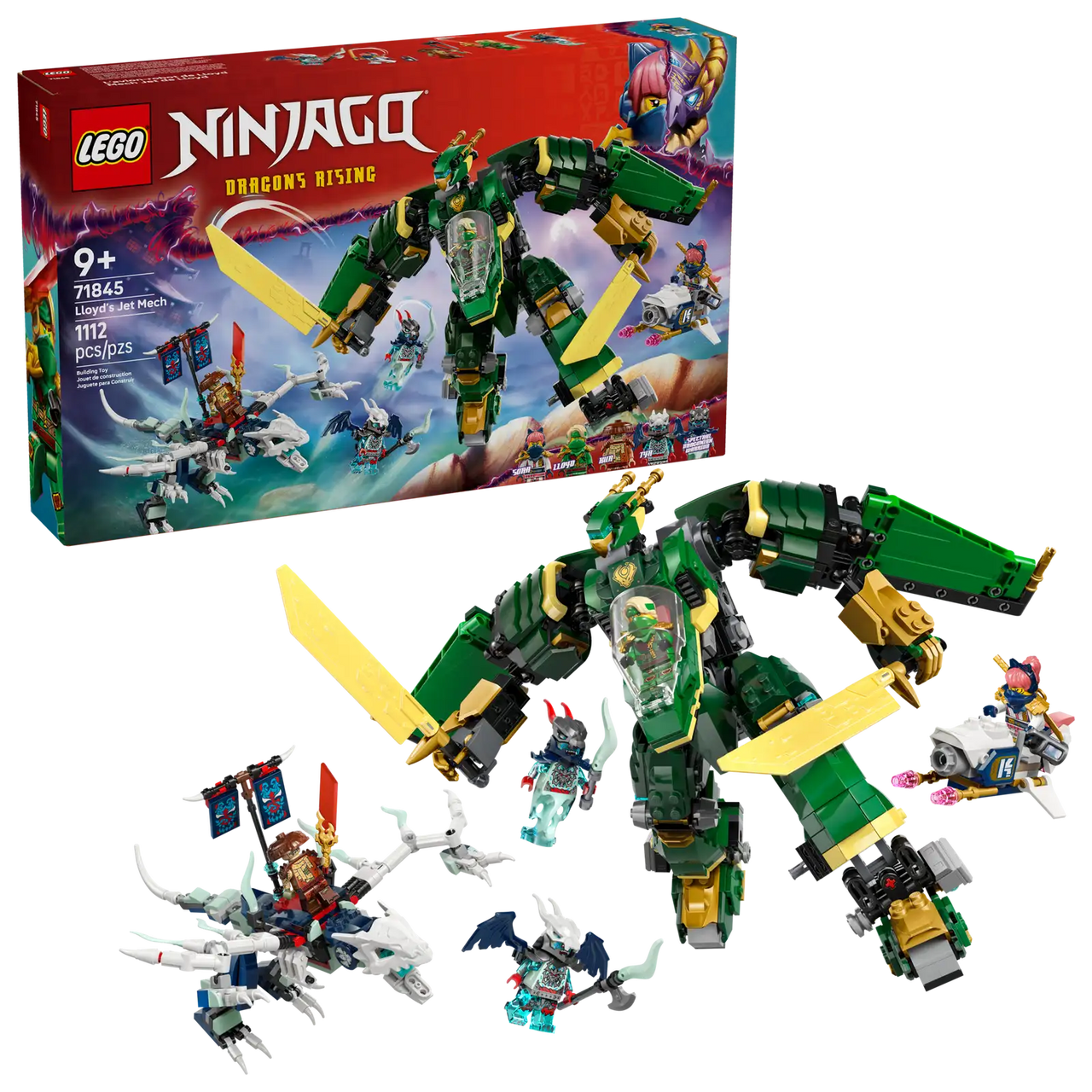 Lloyds Jet Mech Lego 71845