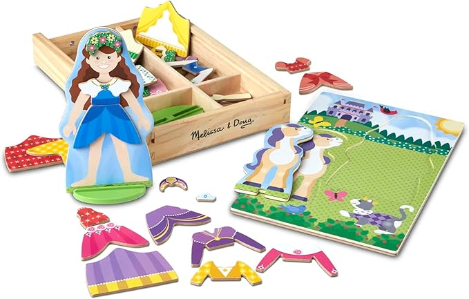 M&D Princess Magnetic Dress Up Play Set
