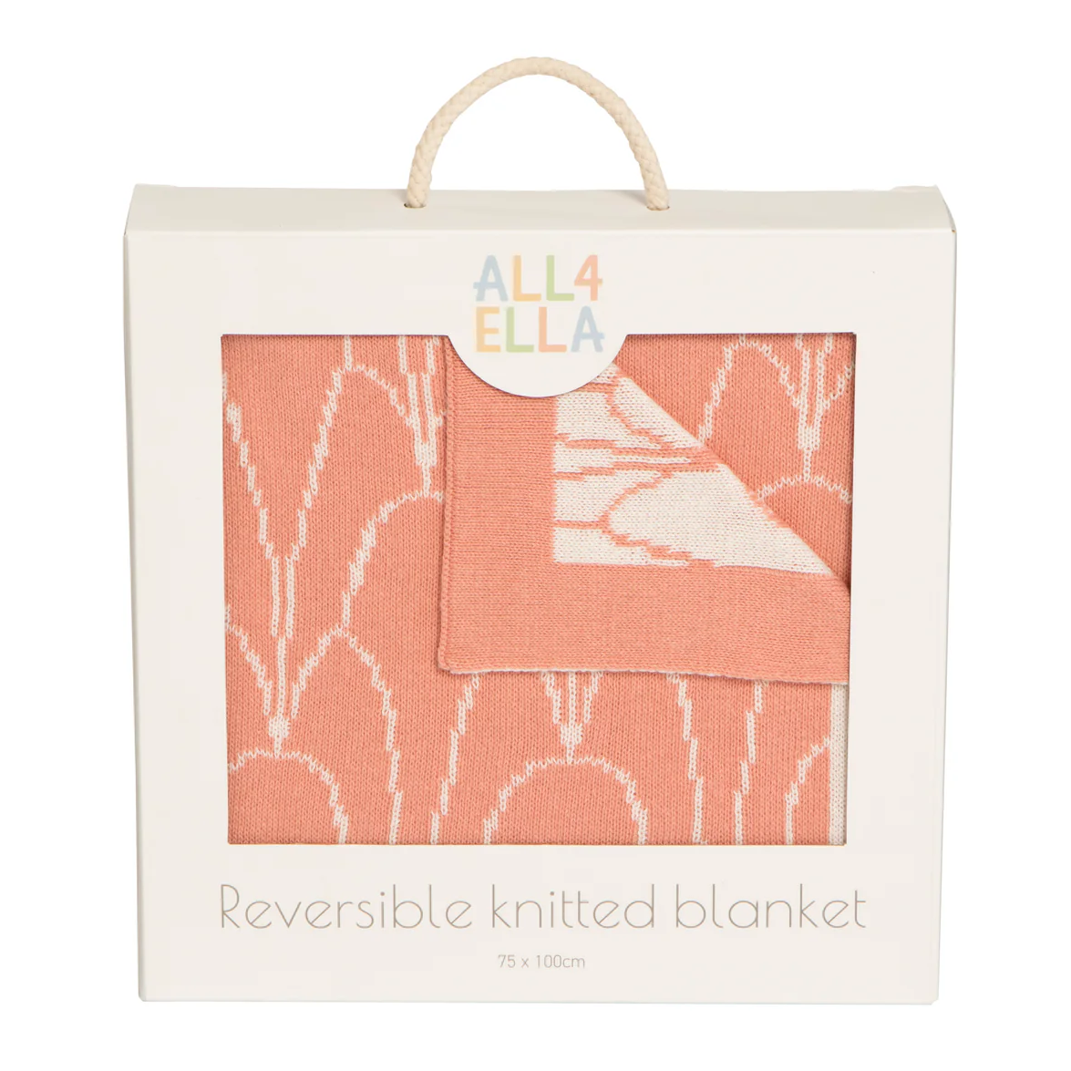 Reversible Blanket - Antique Blush