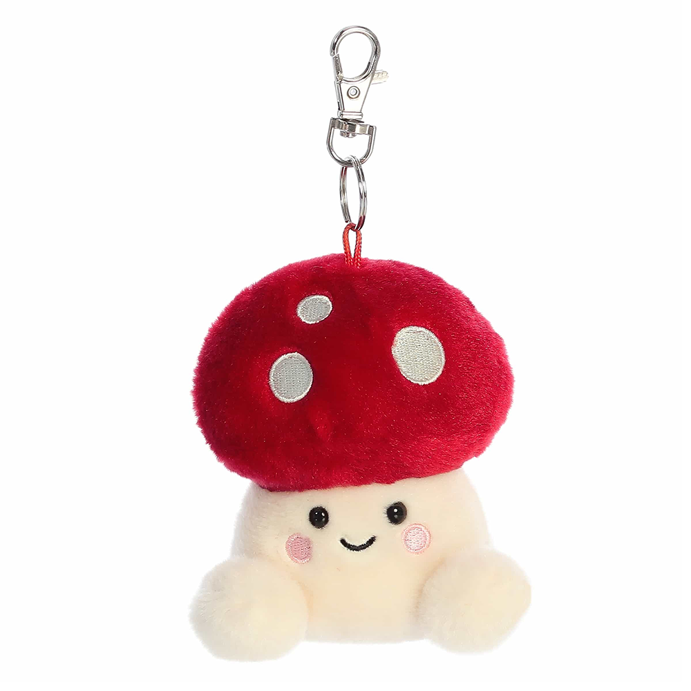 Amanita Mushroom Clip-On