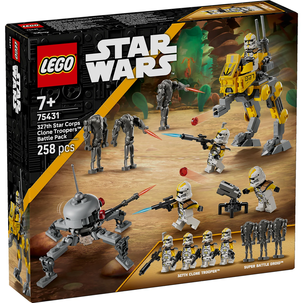 327th Star Corps Clone Troopers Battle Pack Lego 75431