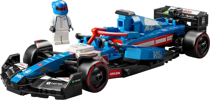 Visa Cash App RB VCARB 01 F1 Race Car Lego 77246