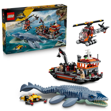 Mosasaurus Dinosaur Boat Attack Lego 77983